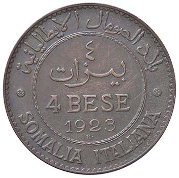 SAVOIA - Somalia  - 4 Bese 1923 ... 