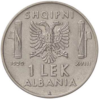 SAVOIA - Albania  - Lek 1939 XVIII ... 