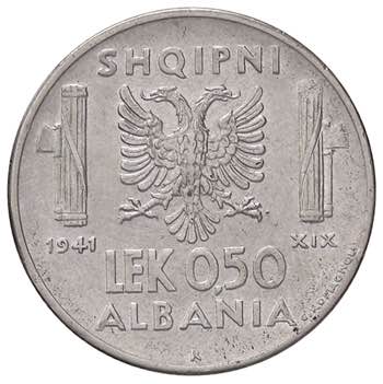 SAVOIA - Albania  - 0,50 Lek 1941 ... 