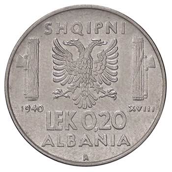 SAVOIA - Albania  - 0,20 Lek 1940 ... 