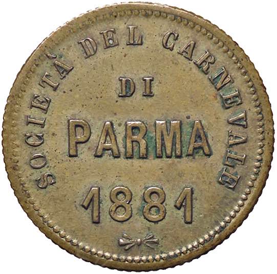 VARIE - Gettoni  Parma 1881, ... 