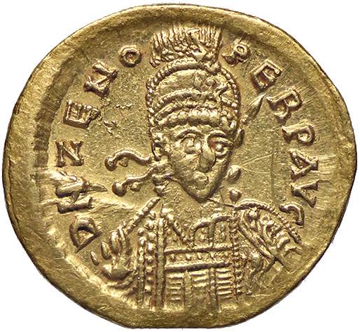 ROMANE IMPERIALI - Zeno (474-491) ... 