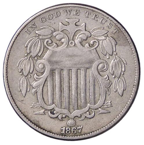 ESTERE - U.S.A.  - 5 Cents 1867 ... 