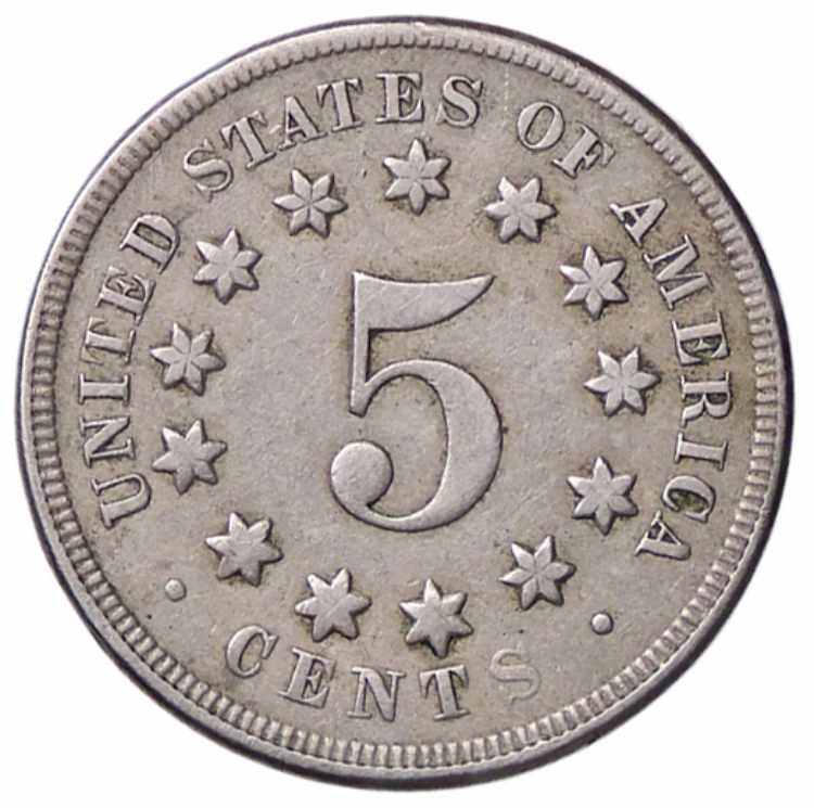 ESTERE - U.S.A.  - 5 Cents 1867 ... 