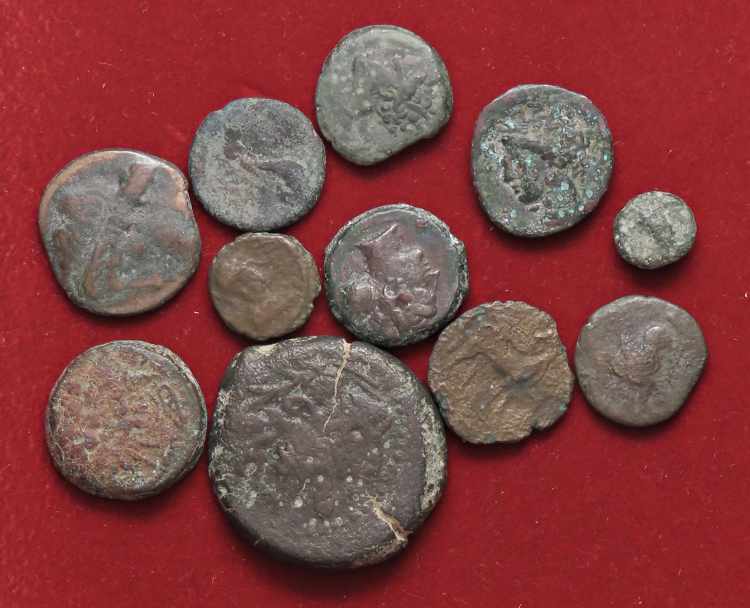 LOTTI - Greche  Lotto di 11 monete