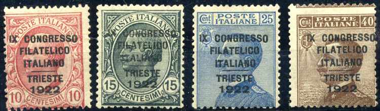 AREA ITALIANA - ITALIA REGNO  1922 ... 