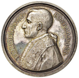 MEDAGLIE - PAPALI - Benedetto XV ... 