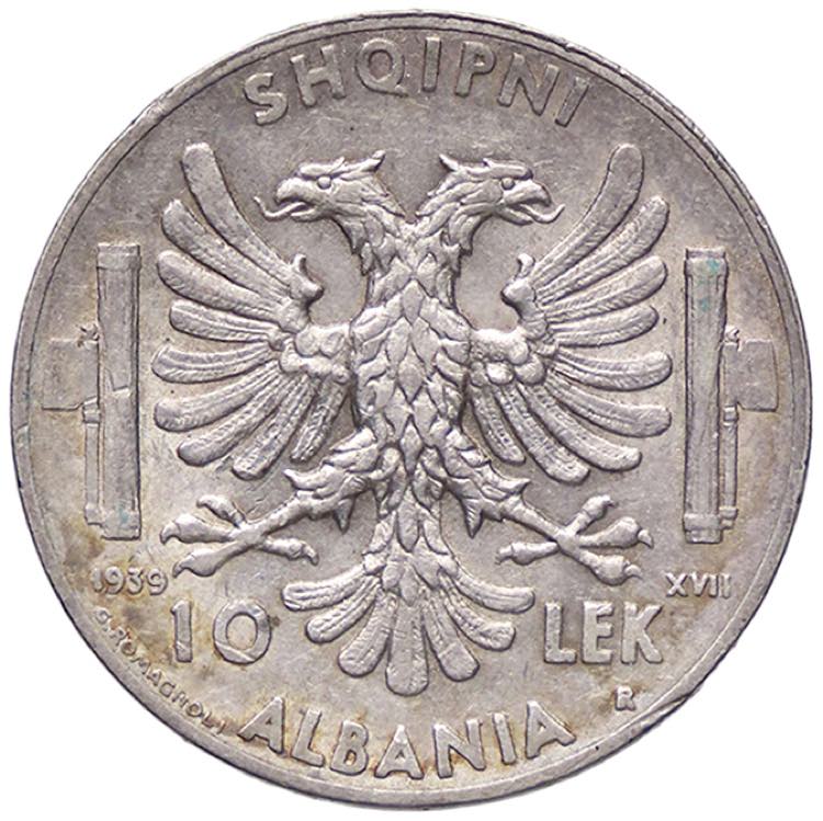 SAVOIA - Albania  - 10 Lek 1939 ... 