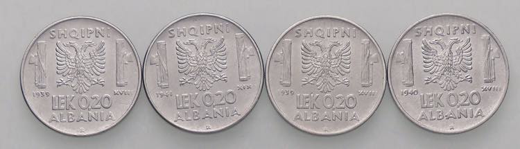 SAVOIA - Albania  - Serie   AC ... 