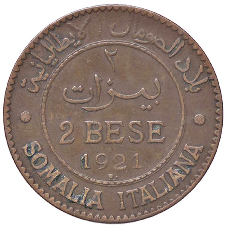 SAVOIA - Somalia  - 2 Bese 1921 ... 