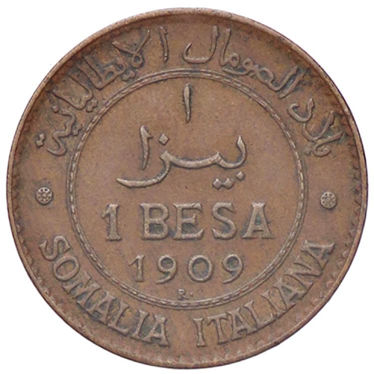 SAVOIA - Somalia  - Besa 1909 Pag. ... 
