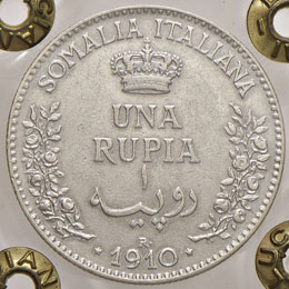 SAVOIA - Somalia  - Rupia 1910 ... 