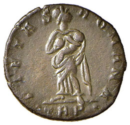 ROMANE IMPERIALI - Teodora  - AE 4 ... 