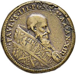 MEDAGLIE - PAPALI - Paolo III ... 