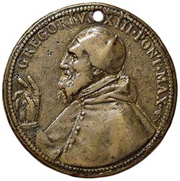 MEDAGLIE - PAPALI - Gregorio XIII ... 