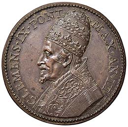 MEDAGLIE - PAPALI - Clemente IX ... 