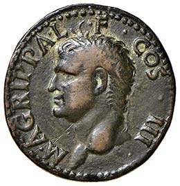 ROMANE IMPERIALI - Agrippa († 12 ... 