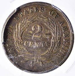 ESTERE - U.S.A.  - 2 Cents 1868 ... 