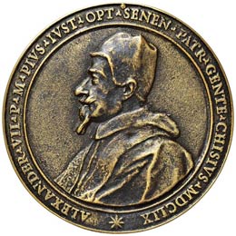 MEDAGLIE - PAPALI - Alessandro VII ... 