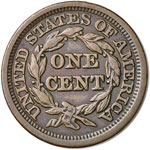 ESTERE - U.S.A.  - Cent 1847 - Braided Hair ... 