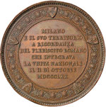 MEDAGLIE - CITTA - Milano  - Medaglia 1870 ... 