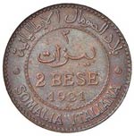 SAVOIA - Somalia  - 2 Bese 1921 Pag. 982; ... 