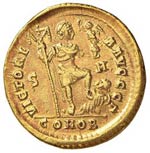 ROMANE IMPERIALI - Onorio (393-423) - Solido ... 