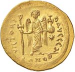 BIZANTINE - Giustino I (518-527) - Solido - ... 