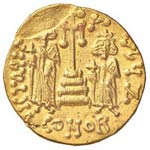 BIZANTINE - Costantino IV (681-685) - Solido ... 
