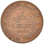 SAVOIA - Somalia  - 4 Bese 1910 Pag. 974; ... 