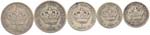LOTTI - Estere  GRECIA - Lotto di 5 monete