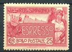 AREA ITALIANA - SAN MARINO  - Espressi 1907 ... 