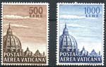 AREA ITALIANA - VATICANO  - Posta Aerea 1953 ... 