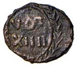 BIZANTINE - Giustiniano I (527-565) - Nummo ... 