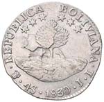 ESTERE - BOLIVIA - Repubblica (1825) - 4 ... 