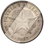 ESTERE - CUBA - Repubblica  - Peso 1932 Kr. ... 