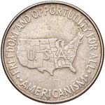 ESTERE - U.S.A.  - Mezzo dollaro 1952 - ... 