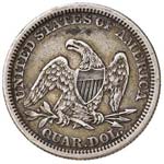 ESTERE - U.S.A.  - Quarto di dollaro 1861   ... 
