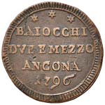 ZECCHE ITALIANE - ANCONA - Pio VI ... 
