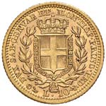 SAVOIA - Carlo Alberto (1831-1849) - 10 Lire ... 