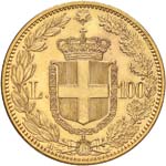 SAVOIA - Umberto I (1878-1900) - 100 Lire ... 