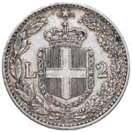 SAVOIA - Umberto I (1878-1900) - 2 Lire 1898 ... 