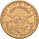 ESTERE - U.S.A.  - 20 Dollari 1879 - Liberty ... 