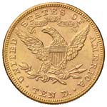 ESTERE - U.S.A.  - 10 Dollari 1893 - Liberty ... 