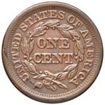 ESTERE - U.S.A.  - Cent 1850 - Braided hair ... 