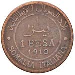 SAVOIA - Somalia  - Besa 1910 Pag. 986; ... 