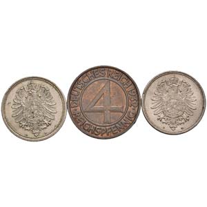 LOTTI - Estere  GERMANIA - 10 pfennig 1874 A ... 