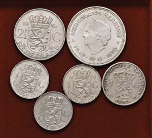 LOTTI - Estere  OLANDA - Lotto di 6 monete