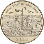 ESTERE - NORVEGIA - Harald V (1991) - 5 Ecu ... 