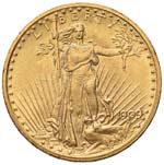 ESTERE - U.S.A.  - 20 Dollari 1909 - San ... 